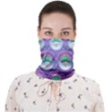 Background Floral Pattern Purple Face Covering Bandana (Adult) View1