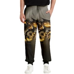 Fractal Mathematics Abstract Men s Elastic Waist Pants by Amaryn4rt