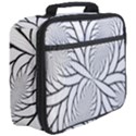 Fractal Symmetry Pattern Network Full Print Lunch Bag View3