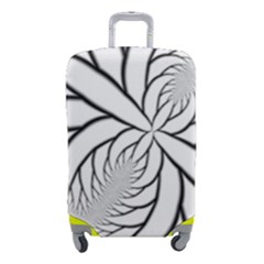 Fractal Symmetry Pattern Network Luggage Cover (small) by Amaryn4rt