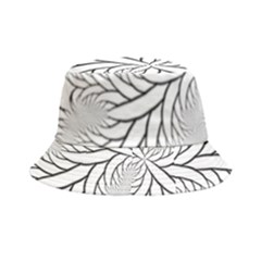 Fractal Symmetry Pattern Network Bucket Hat by Amaryn4rt