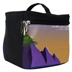 Vector Graphic Clipart Mountains Make Up Travel Bag (small) by Sarkoni