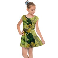 Flower Blossom Kids  Cap Sleeve Dress by Sarkoni