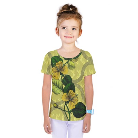 Flower Blossom Kids  One Piece T-shirt by Sarkoni