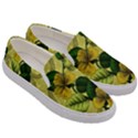 Flower Blossom Men s Canvas Slip Ons View3