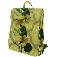 Flower Blossom Flap Top Backpack by Sarkoni