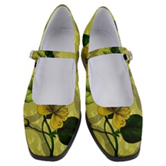 Flower Blossom Women s Mary Jane Shoes by Sarkoni