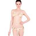 Spring Art Floral Pattern Design Classic Bikini Set View3