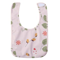 Spring Art Floral Pattern Design Baby Bib by Sarkoni