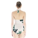 Leaves Plants Foliage Border Halter Swimsuit View2