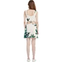 Leaves Plants Foliage Border Velour Cutout Dress View2