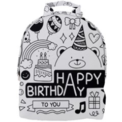 Happy Birthday Celebration Party Mini Full Print Backpack by Sarkoni