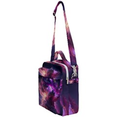 Cloud Heaven Storm Chaos Purple Crossbody Day Bag by Sarkoni