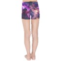 Cloud Heaven Storm Chaos Purple Kids  Sports Shorts View2