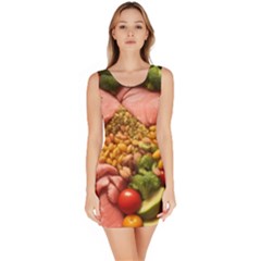 Fruit Snack Diet Bio Food Healthy Bodycon Dress by Sarkoni