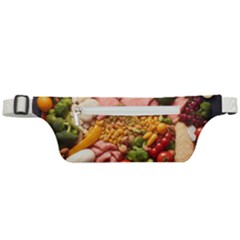 Fruit Snack Diet Bio Food Healthy Active Waist Bag by Sarkoni