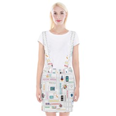 Illustrations Startup Business Organization Braces Suspender Skirt by Sarkoni