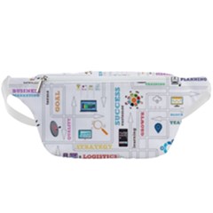 Illustrations Startup Business Organization Waist Bag  by Sarkoni