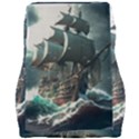 Pirate Ship Boat Sea Ocean Storm Car Seat Velour Cushion  View2