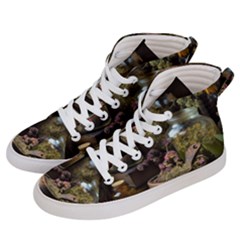 Apothecary Old Herbs Natural Women s Hi-top Skate Sneakers by Sarkoni