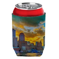 Boston Skyline Cityscape River Can Holder by Sarkoni