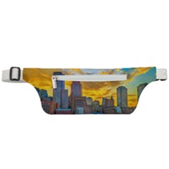 Boston Skyline Cityscape River Active Waist Bag