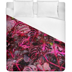 Red Leaves Plant Nature Leaves Duvet Cover (california King Size) by Sarkoni