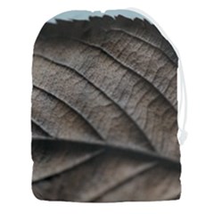 Leaf Veins Nerves Macro Closeup Drawstring Pouch (3xl) by Amaryn4rt