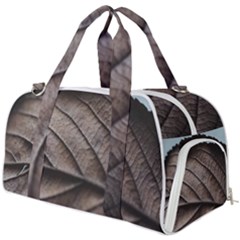 Leaf Veins Nerves Macro Closeup Burner Gym Duffel Bag by Amaryn4rt