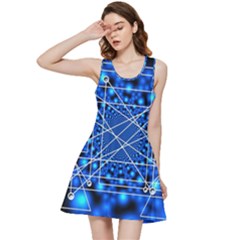 Network Connection Structure Knot Inside Out Racerback Dress by Amaryn4rt