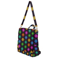 Pattern Background Colorful Design Crossbody Backpack by Amaryn4rt