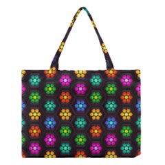 Pattern Background Colorful Design Medium Tote Bag by Amaryn4rt