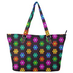 Pattern Background Colorful Design Full Print Shoulder Bag by Amaryn4rt