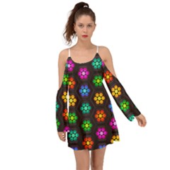 Pattern Background Colorful Design Boho Dress by Amaryn4rt