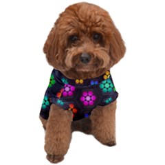 Pattern Background Colorful Design Dog T-shirt by Amaryn4rt