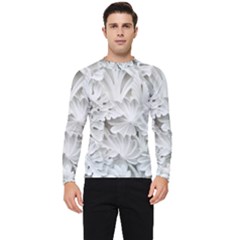 Pattern Motif Decor Men s Long Sleeve Rash Guard by Amaryn4rt