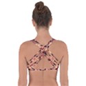 Seamless Pattern Got No Strings Sports Bra View2