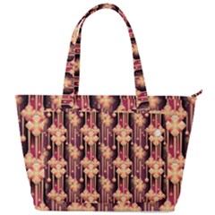 Seamless Pattern Back Pocket Shoulder Bag 