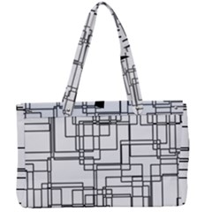 Structure Pattern Network Canvas Work Bag by Amaryn4rt