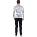 Structure Pattern Network Men s Long Sleeve Rash Guard View2