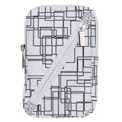 Structure Pattern Network Belt Pouch Bag (large) by Amaryn4rt