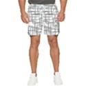 Structure Pattern Network Men s Runner Shorts View1