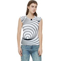 Spiral Eddy Route Symbol Bent Women s Raglan Cap Sleeve T-shirt by Amaryn4rt