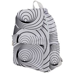 Spiral Eddy Route Symbol Bent Top Flap Backpack by Amaryn4rt