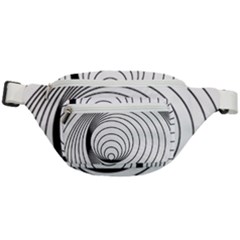 Spiral Eddy Route Symbol Bent Fanny Pack by Amaryn4rt