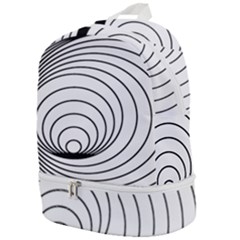 Spiral Eddy Route Symbol Bent Zip Bottom Backpack by Amaryn4rt