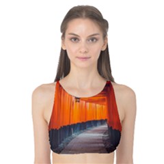 Architecture Art Bright Color Tank Bikini Top by Amaryn4rt