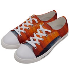 Architecture Art Bright Color Men s Low Top Canvas Sneakers by Amaryn4rt