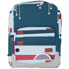 Camera Vector Illustration Full Print Backpack by Amaryn4rt