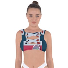 Camera Vector Illustration Bandaged Up Bikini Top by Amaryn4rt